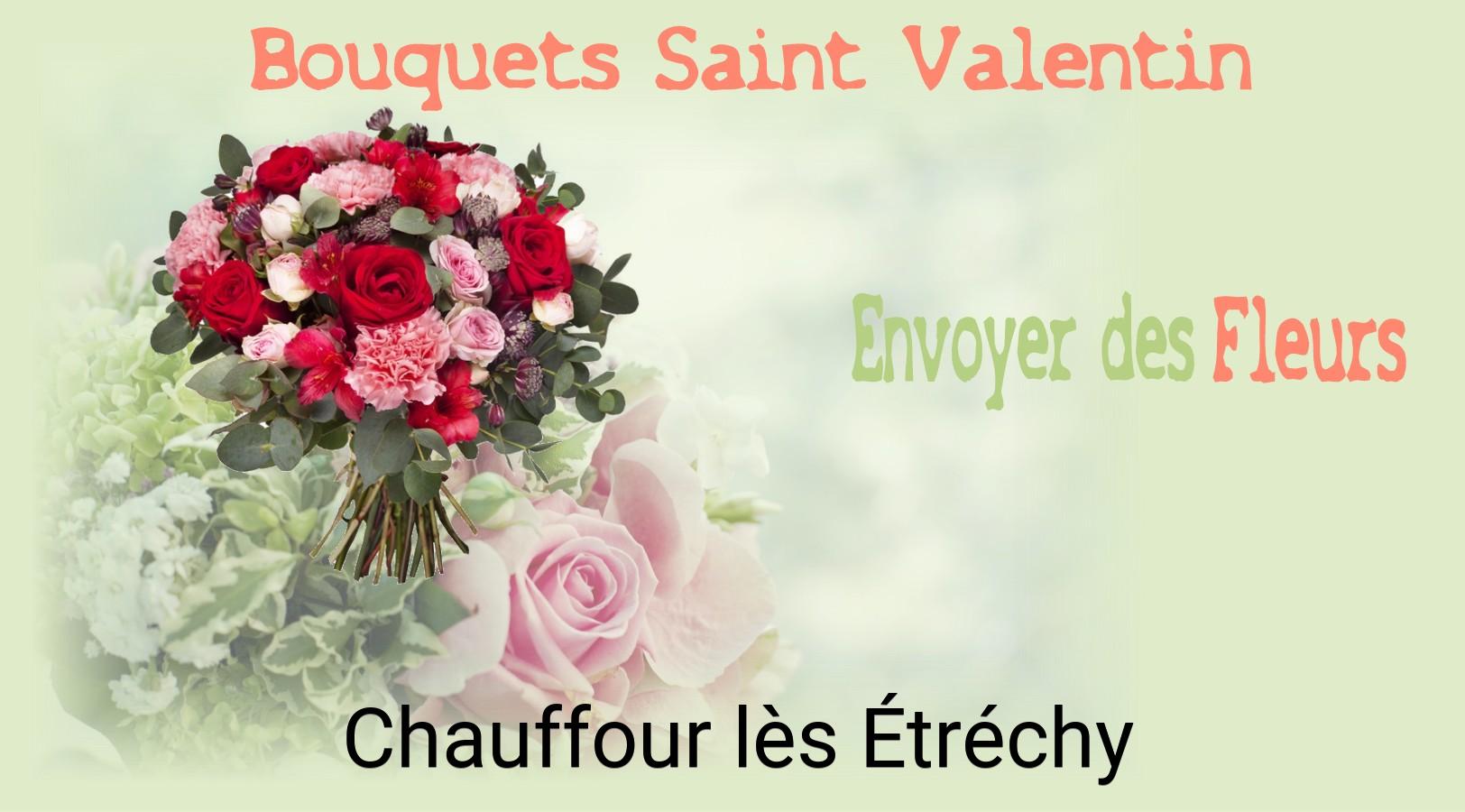 Roses de Saint-Valentin livrées à Chauffour-lès-Étréchy